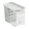 Iced Beverage Dispenser Freezer Or Tabletop Water Bucket For White