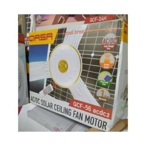 Qasa AC/DC Solar Remote Controll Only Ceiling Fan