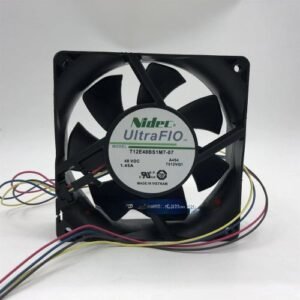 For T12E48BS1M7-07 A464 48VDC 1.45A 4-wire inlet fan