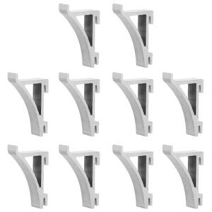 10pcs Freezer Shelf Clips Refrigerator Support Hooks Cooler Shelf  Refrigerator