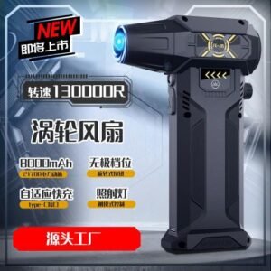 Turbo High Speed Boosting Hurricane Vacuum Blower Handheld Wireless Mini Portable Violent Fan
