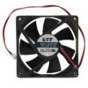 915 Generation 80mm x 25mm Brushless DC 24V PC Case Cooler Fan Black