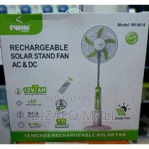 Iwin Iwins 18"Rechargeble Standing Fan