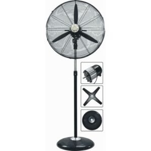 Orl 20 Inch Industrial Standing Fan Black