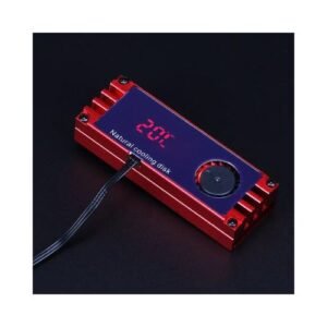 M.2 Ssd Radiator 4pin 12v Aluminum Alloy Oled Display 22802/22110 Ssd Heatsink Msi Dragon Rog Aorus Temp