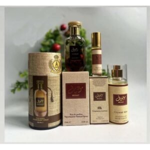 Ard Alzaafran Most Addictive Mosuf Perfume/Body Spray/Perfume Oil/Body Mist (Complete Set)