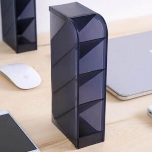 Creative Kitchen Storage Tool Multifunction Freezer Storage Rack Black