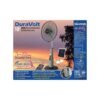 Duravolt 18'' Inch Rechargeable Stand Solar Fan + Panel