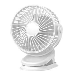 USB Rechargeable Table Fan Clip-on Portable Mini Desk Fan