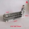 310*100*75mm Aluminum Tube Aluminum Fin Condenser Copper Tube  Air Conditioning Freezer Cooling Eator 70 Liters