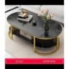 Beautiful Faux Marble Modern Center Table