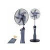 Qasa Quality 16-inch Rechargeable Standing Fan Wit Remote Control