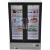 Mini Freezer House Refrigerator Ornaments Dolls Toy Miniature Fridge Plastic Furniture