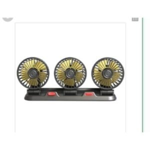 Car Dashboard Fan With 3 Head