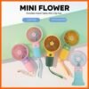 Portable Hand Table Mini Clip Fan USB Charge Battery Desk Cooling Small Kipas Tangan Handheld Fan