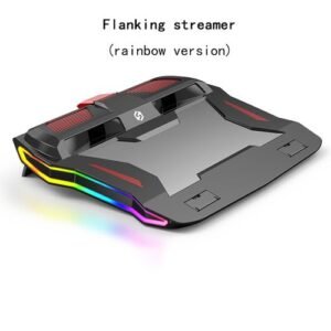 Gaming Lapcooler Rgb Notebook Stand Powerful Air Flow Pad