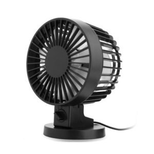 915 Generation Mini USB Fan Noiseless Table Desk Fan with Dual Blades(2 gea