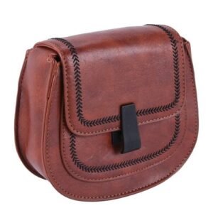 915 Generation Ladies Leather Saddle Bag Bag Shoulder Bag Brown