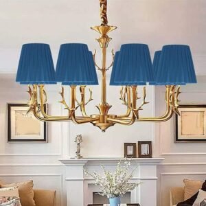 Nordic Modern Fabric Lampshade, Hanging Light Cover