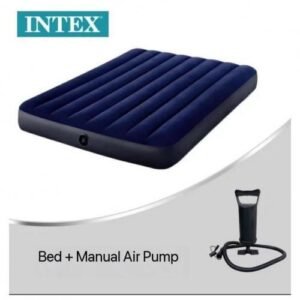Inflatable  Air Bed + Inflatable Pump