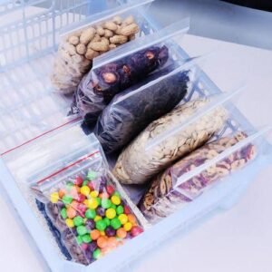 Double Zipper Freezer Storage Bag