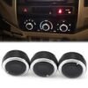 AndyGo Car Air Conditioning Heat Control Switch Knob AC Knob Fit For TOYOTA Vios 2002-2006 Yaris Accessories