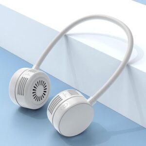 Hanging Neck Fan Folding Bladeless Turbine Ring Neck Lazy Cooling Portable Mini Portable USB Rechargeable Small Fan