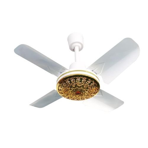 Bianco Power 25'' Ceiling Fan With Four Blade - White