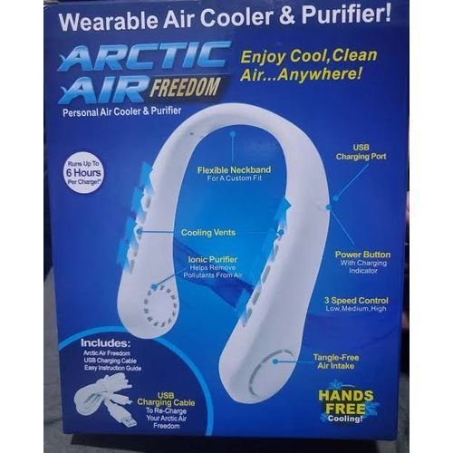 Bladeless Neck Fan Portable Hand Free