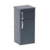 New 1 12 Dollhouse Miniature Kitchen Fridge Refrigerator Freezer For Dolls Bedroom Living