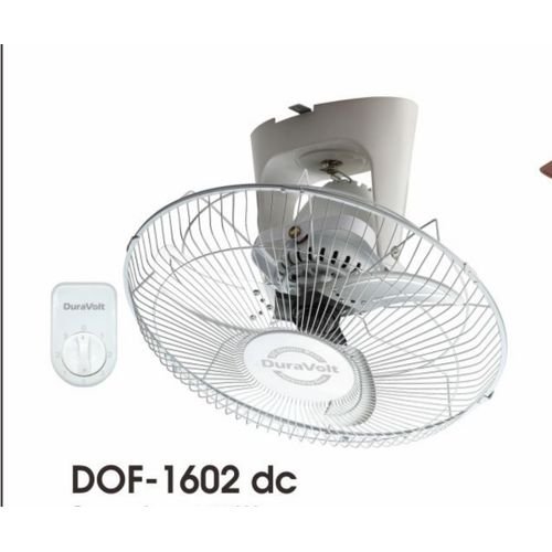 Duravolt 16" Energy Saving DC Orbit Fan (No Battery,Nosolar)
