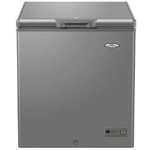 Haier Thermocool 146 Litres Chest Freezer (HTF-150) - Silver + 3 Years Warranty
