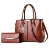 Elegant Boss Lady Crossbody/Hand Bag Wine