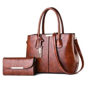 Elegant Boss Lady Crossbody/Hand Bag Wine