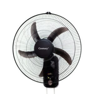Century 18 Inches Rechargeable Wall Fan (FRCB 45) - Black