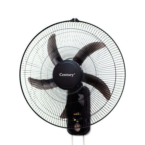 Century 18 Inches Rechargeable Wall Fan (FRCB 45) - Black