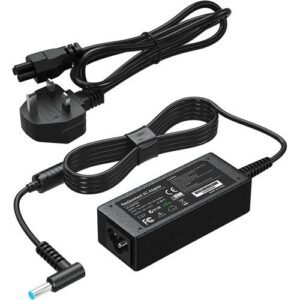 HP 45W Laptop Charger, Ponkor 19.5V 2.31A Laptop Power Adapter Replacement For HP Elitebook Folio, Spectre Ultrabook, Pavilion Touchsmart And More(4.5mm X 3mm)