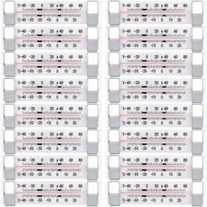 20 Packs Freezer Kitchen Thermometer Refrigerator Thermometer Cooler