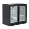 Black Under Bar Cooler - 2 Door