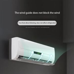 High Quality Indoor Air Conditioning Anti-Straight Blow Wind Shield Free Punching Air Conditioning Anti-Blowing Board