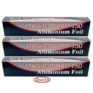 Magic-Wrap 150 Heavy Duty Aluminum Foil X 3Pieces