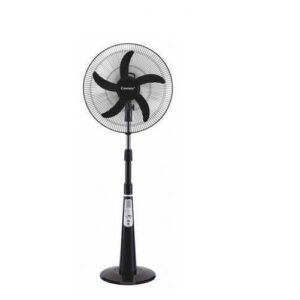 Century 18" Rechargeable Standing Fan With Remote And Led Light