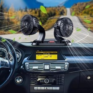 Summer USB Plug-in Car Car Home Double-headed Mini Fan-FP003-VP