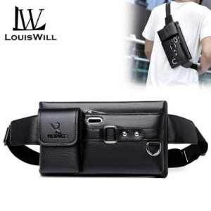 LouisWill Sport Waist Pack Cross Body Bag Pouch Bag Casual