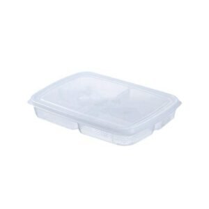 4 Grids Food Fruit Storage Box Portable Compartment Refrigerator Freezer Organizers Sub-Packed Meat Onion Ginger Clear Crisper