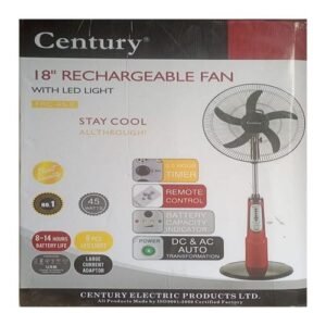 Century 18 Inches Rechargeable Fan