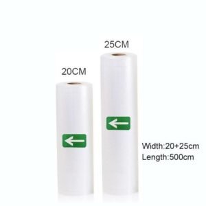 500cm/Rolls Vacuum Bags For Food Vacuum Sealer Machine PaFood Freezer Bags Fresh Meat Fruit Veggies Storage Bag