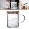 Borosilicate Measuring Jugs Freezer  Scales Mug Clear For 350ml