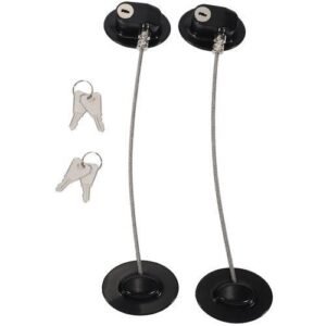 2 Pieces Refrigerator Door Lock Strong Adhesive Freezer Doo