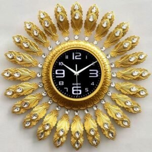 3D Radiant Decor Wall Clock (60cm*60cm)